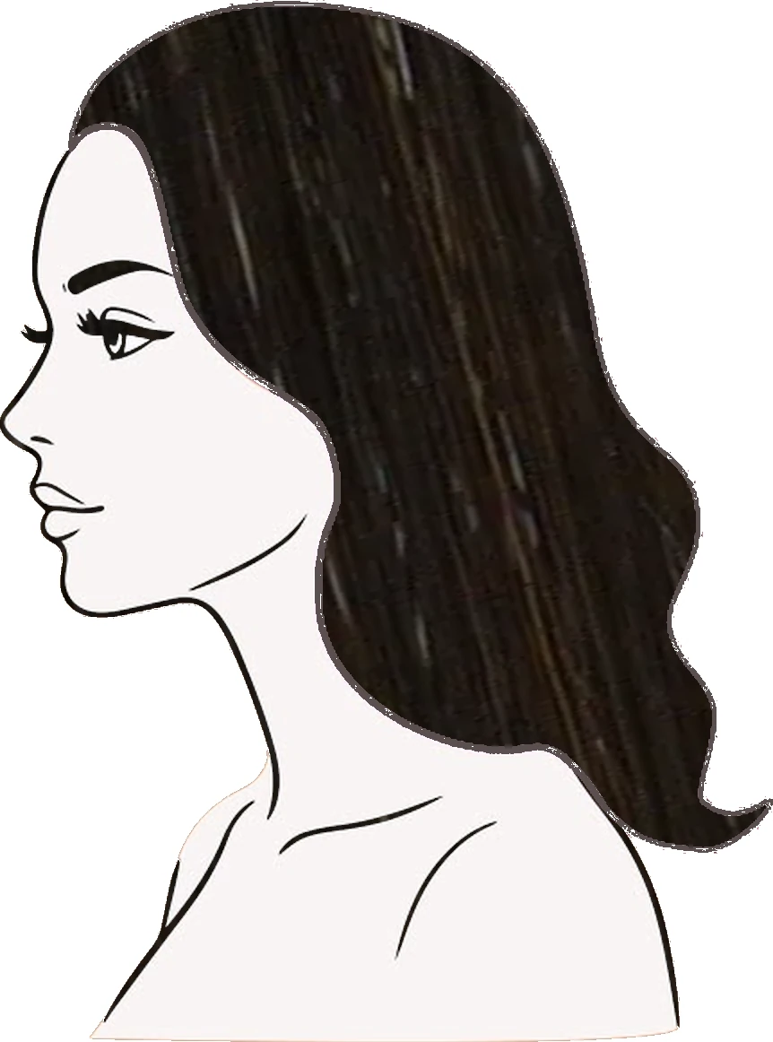 Hair shade preview